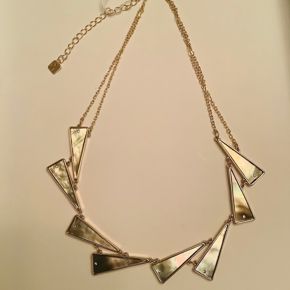 Park Lane Mother-of-Pearl Oceanside Necklace Topaz